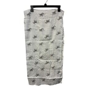 NWOT‎ Amazing Baby Muslin Zebra Swaddle Blanket